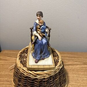 Norman Rockwell  1979  "Bedtime"  Norman Rockwell Museum Figurine Vintage